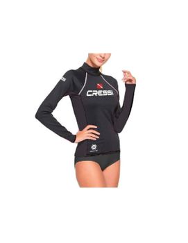 Camiseta de Buceo Cressi Rashguard Diving 2024 Manga Larga Mujer