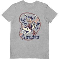 steven rhodes camiseta back on my bullshit para mujer