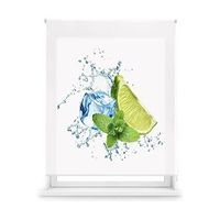 estor enrollable translucido con estampado - estor tamano 130x180 - estor modelo waterlime  blindecor