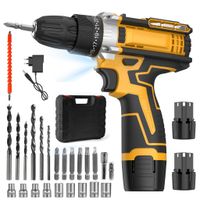 taladro de impacto electrico inalambrico sin escobillas de 50 nm destornillador de impacto juego de herramientas electricas multifuncion caja de accesorios para taladro de litio