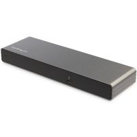 startech docking station thunderbolt 3 con video dual 4k y 85w de entrega de alimentacion