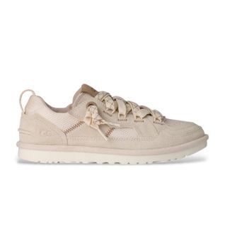 UGG para mujer. 1175301 Zapatillas de piel Minimel beige (38), Plano, Cordones, Casual