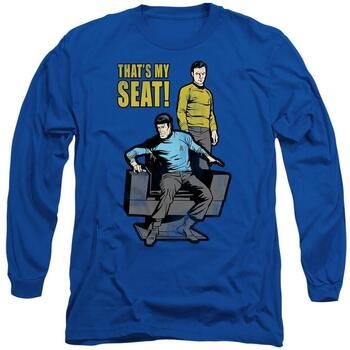 Star Trek Camiseta manga larga My Seat para mujer