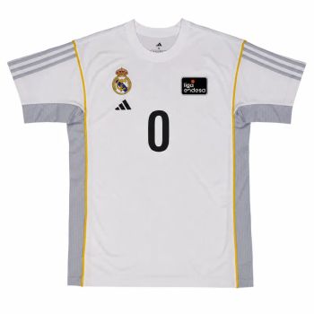Camiseta calentamiento Trey Liles Real Madrid Baloncesto Adidas 2026 ACB