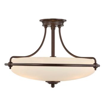 Semiplafón de techo griffin (4 luces)