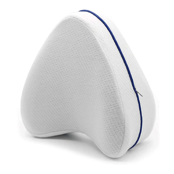 Almohada Ergonómica Para Piernas y Rodillas Cojín Viscoelástico Mejor Reposo Alivia el Sueño Descarga Fatiga Funda Lavable Muy Transpirable Fresca y Seca