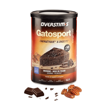 Mezcla de Pastel Energético Overstims Gatosport Brownie 400g