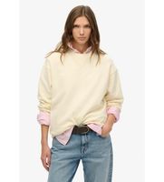 superdry para mujer w2012291a sudadera studios blanco roto xl casual algodon