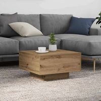 vidaxl roble artisan 55 x 55 x 31 cm madera de ingenieria