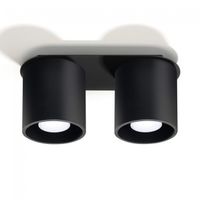 plafon de techo orbis 2 luces