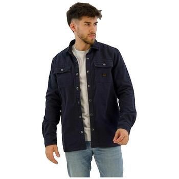 Superdry Camisa manga larga Chemise Surchemise Canvas Workwear para hombre