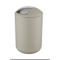 cubo bano brasil taupe 65 l - wenko - 21222