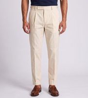 berwich para hombre ts0454x pantalon chiold beige 56 casual algodon