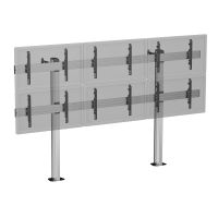 soporte videowall kimex 031-2601k3 6x 45-50r vesa ajustable 300kg grisnegro