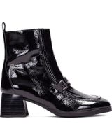 de hispanitas botin hispanitas hi243727 charol con cadena metalica negro