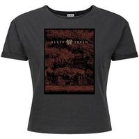 amplified clothing camiseta flamingo para mujer