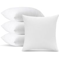 pack rellenos de cojin 45x45 fibra hueca siliconada forro de microfibra alta calidad no tnt resistente y suave - easyspeed