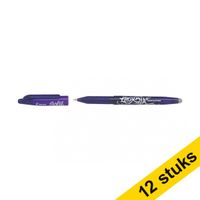 pack 12x pilot frixion boligrafo violeta
