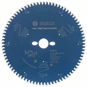 Bosch Professional Disco De Sierra Circular Expert For High Pressure Laminate Para Laminado De Alta Presión, 254 X 30 X 2.8 Mm, Accesorio De Sierra Circular