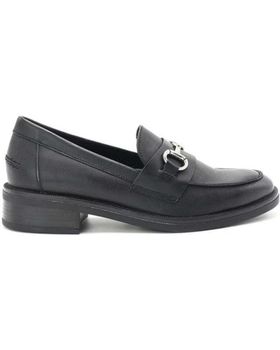de CLARA DURAN MOCASIN APLIQUE METALICO VILMA NEGRO