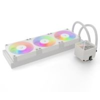 refrigeracion liquida valkyrie v360 lite 360mm 3 ventiladores led blanco