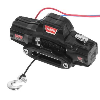 Winch automático de simulación de metal RC para coches Rock Crawler 1/18 1/24 TRX4M FMS vehículos de escalada todoterren