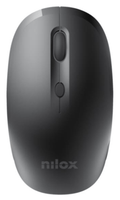 nilox raton inalambrico 3200dpi 4botones negro