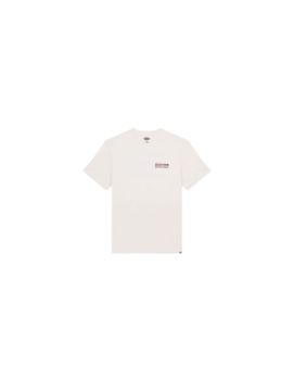 Camiseta Dickies Bolivar Ss Hombre Blanco Roto