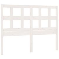cabecero cama mueble de dormitorio de cama madera maciza de pino 1255 x 4 x 100 cm blanco m020005215