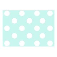 papel pintado 3d - sky blue dots 350x245 cm