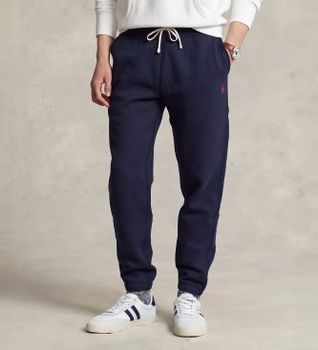 Polo Ralph Lauren para hombre. 710793939003 Pantalón de Chándal Felpa marino (M), Casual, Algodón