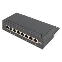 panel de parcheo digitus cat 6 de sobremesa clase e apantallado 8 puertos