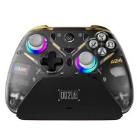 aolion al-k20 mando de juego inalambrico de tres modos con joystick hall y gatillos hall 1000 mah para pc steam switch a