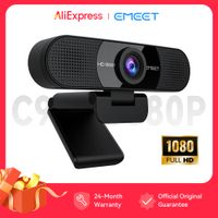 camara web emeet c960 1080p con 2 microfonos 90    camara de computadora fov enfoque fijo plugplay para zoomteamsfacetimegoogle meetswitch