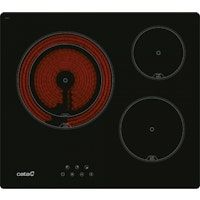 CATA TD 6003 BK Negro Integrado 59 cm Cerámico 3 zona(s)