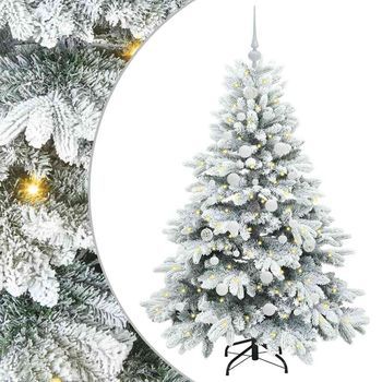 Árbol De Navidad Artificial Con 150 Led 150 Cm Pe Y Pvc Vidaxl