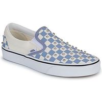 vans zapatos classic slip-on rhinestone glacial slate para mujer