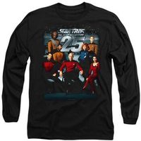 star trek camiseta manga larga 25th anniversary para mujer