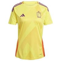 adidas camiseta t-shirt belgium 2425 away femme jaune para mujer