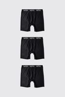 man active performance 7inch 3 pack long boxer negro