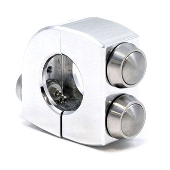 Juego de botones 1'' Motogadget M-Switch 3 Pulsador pulidor