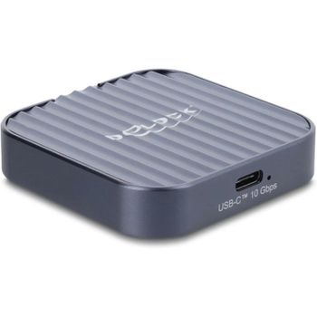 Caja PC Delock M.2 2230 Metal Negro Gris SSD NVMe USB-C