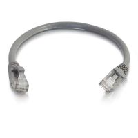 cable de red cat6 utp de 1 m c2g con funda antienganche gris