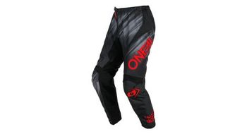 Pantalones o neal element voltage negro rojo