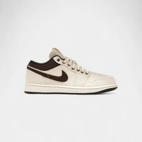 nike zapatillas jordan 1 low premium pale ivory off noir baroque brown para hombre
