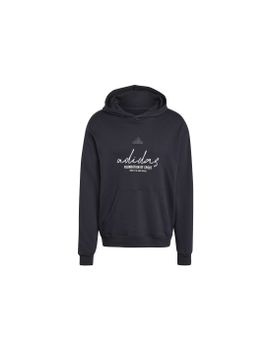 Sudadera adidas Brand Love French Terry Hombre Negro