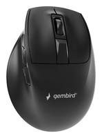 gembird raton ergonomico inalambrico de 9 botones