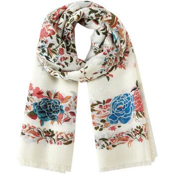 V 1969 Bufanda Bufanda Flowers para mujer