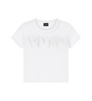 ax armani exchange para mujer xw002332af10356u0002 camiseta transparent blanco s casual algodon manga corta