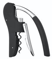 sacacorchos de palanca de plastico negro